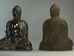 sitting buddha 3D-Modell