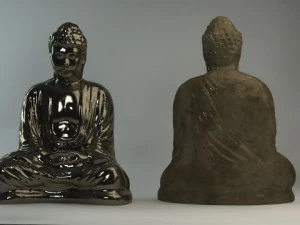 buda sentado Modelo 3D