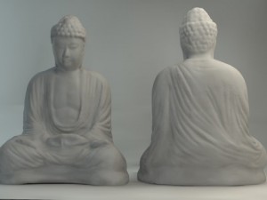 sitting buddha Model 3D