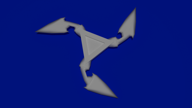suriken 3D Model .c4d .max .obj .3ds .fbx .stl .blend 