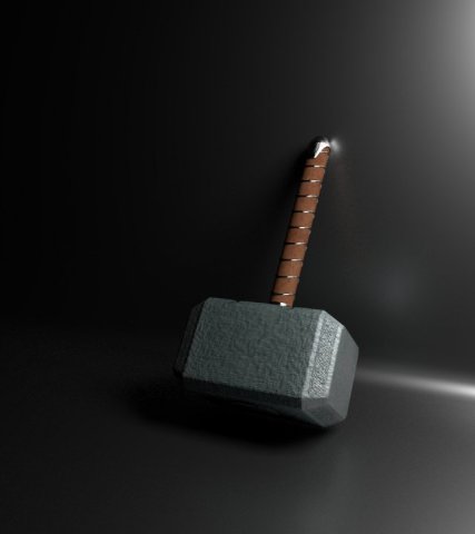 mjollnir Modelo 3D .c4d .max .obj .3ds .fbx .stl .blend 