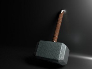 mjollnir 3D Model