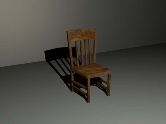 chair 3D Model .c4d .max .obj .3ds .fbx .stl .blend 