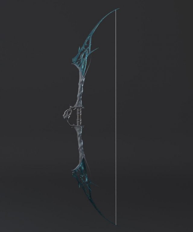 glass bow Modelo 3D .c4d .max .obj .3ds .fbx .stl .blend 