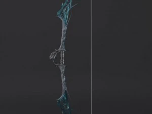 ガラスの弓 3Dモデル