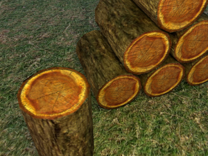 javaneese low poly woodentools 3D 模型