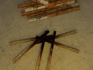 javaneese low poly woodentools 3D Model