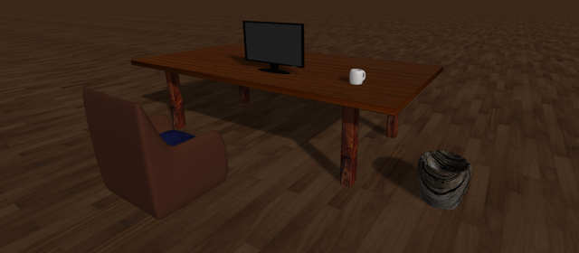 office furnitures 3D Model .c4d .max .obj .3ds .fbx .stl .blend 
