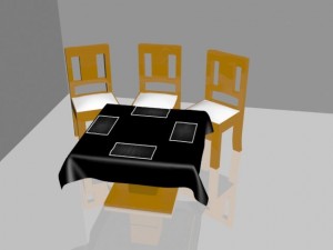 kit mesas 3D 模型