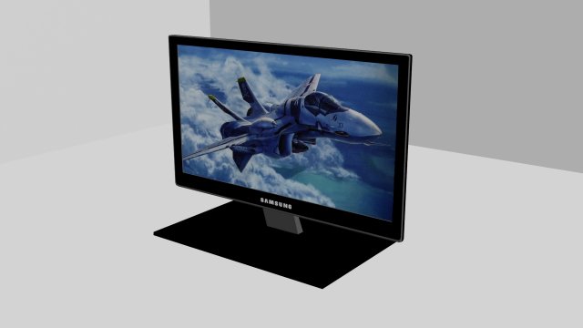 televisor 3D 모델 .c4d .max .obj .3ds .fbx .stl .blend 