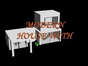 casa moderna 3D Model