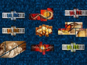 resimler modern 3D Model