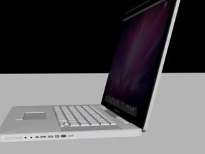 macbook pro 3D 모델