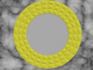 espejos modernos 3D Model