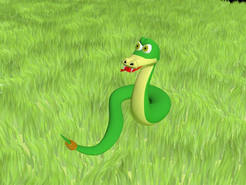serpiente snake 3D Model .c4d .max .obj .3ds .fbx .stl .blend