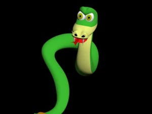 serpiente snake 3D Model