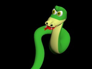 serpiente snake 3D 모델