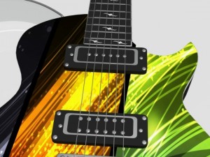 electric guitar 3D Model