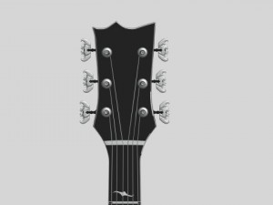 electric guitar 3D Model
