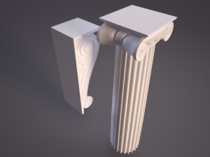 column 3D Model