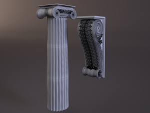 column 3D Model