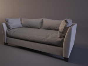 sofa modern Modelo 3D