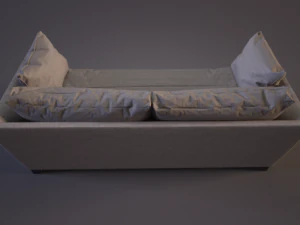 Sofa modern 3D Modell