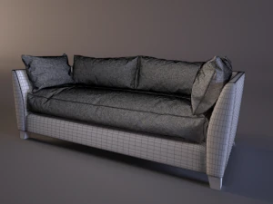 Sofa modern 3D Modell