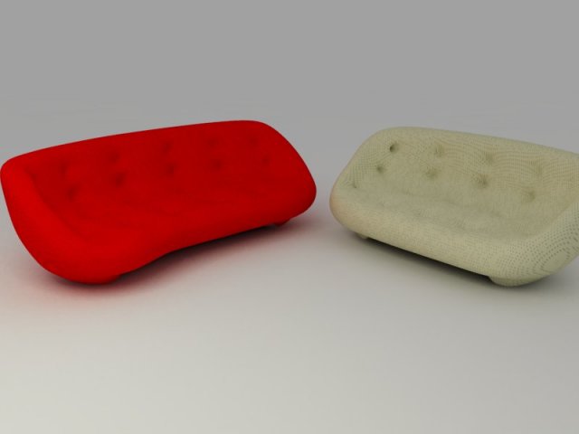 ploum couch Modelo 3D .c4d .max .obj .3ds .fbx .stl .blend 