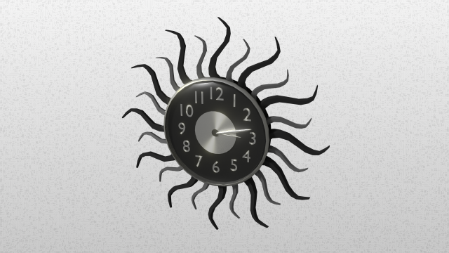 modern clock Modelo 3D .c4d .max .obj .3ds .fbx .stl .blend 