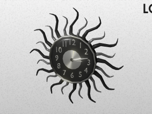 modern clock Modelo 3D