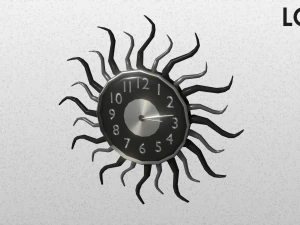 modern clock 3D Model