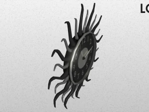 modern clock 3D Model