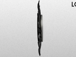modern clock Modelo 3D