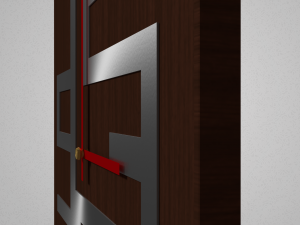 modern clock 3D 模型