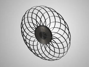modern clock 3D Model