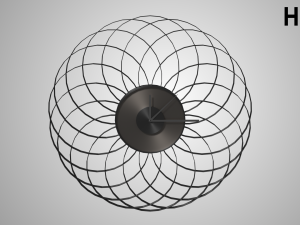 modern clock 3D Model