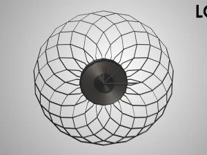 modern clock 3D Model