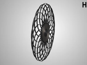 modern clock 3D Model
