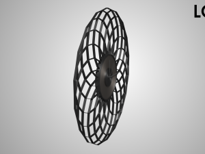 modern clock 3D Model