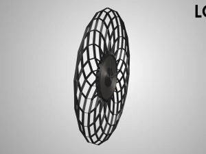 modern clock 3D Model