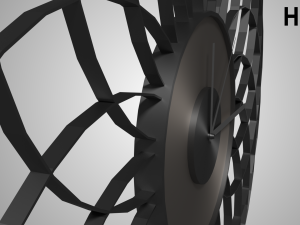 modern clock 3D Model