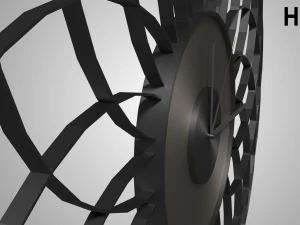 modern clock 3D Model
