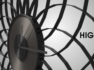 modern clock 3D Model