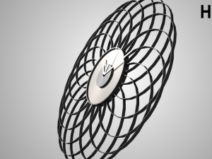 modern clock 3D Model
