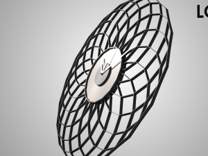 modern clock 3D Model