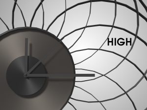 modern clock 3D Model