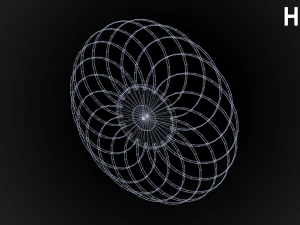 modern clock 3D Model