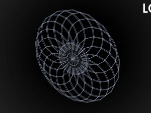 modern clock 3D Model