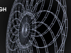 modern clock 3D Model